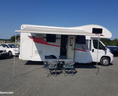 Camping-car fiat ducat 2.2l hdi 140ch , 7a8 places