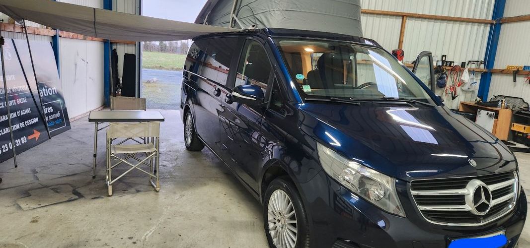 mercedes v-classe 250 d 2.2l 190ch /MARCOPOLO, WESTFALIA /187000KM/ GARANTIE 12 MOIS EUROPEENNE