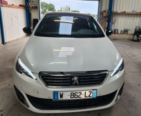   Peugeot 308 sw gt line 2l bluehdi 150ch