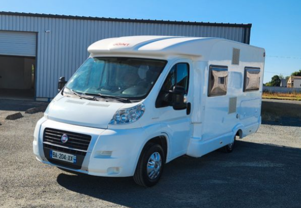 Camping-car fiat ducat 2.3l jtd,131ch multijet , 4 places G/C/R/ 62800KM Garantie 12mois européenne